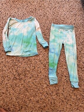 Little Sleepies 18-24 Months Tidal Pool Watercolor Pajamas